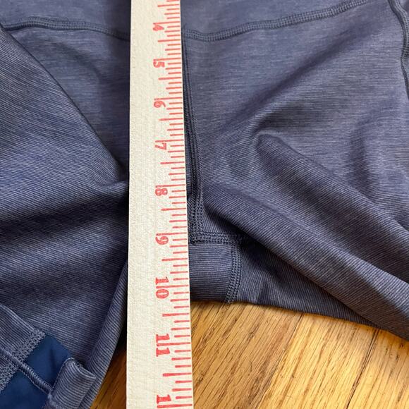 Athleta Leggins Womens Small Ultimate Stash Pocket 7/8 Tight Blue Purple - Picture 8 of 10